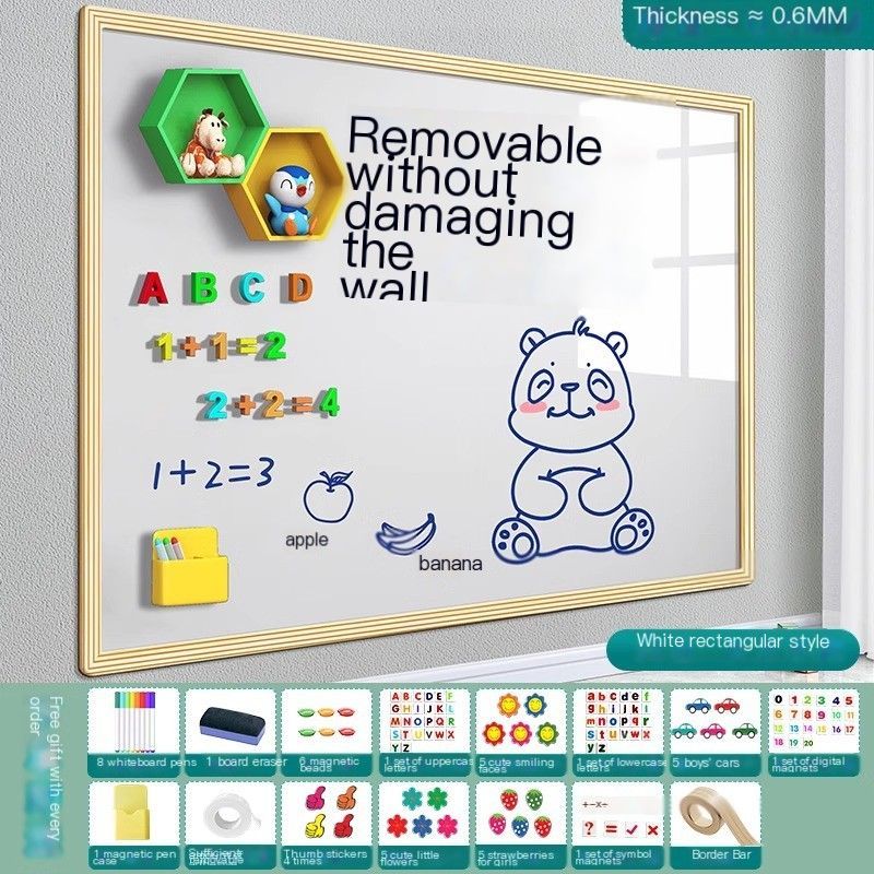 WhiteSquareFrame-ExtraThickPremiumQuality-50*60cm