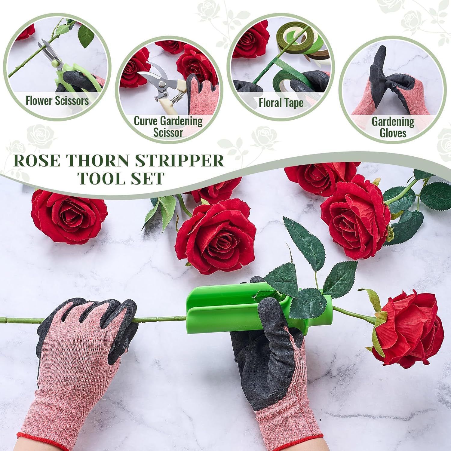 Rose thorn remover-Pink