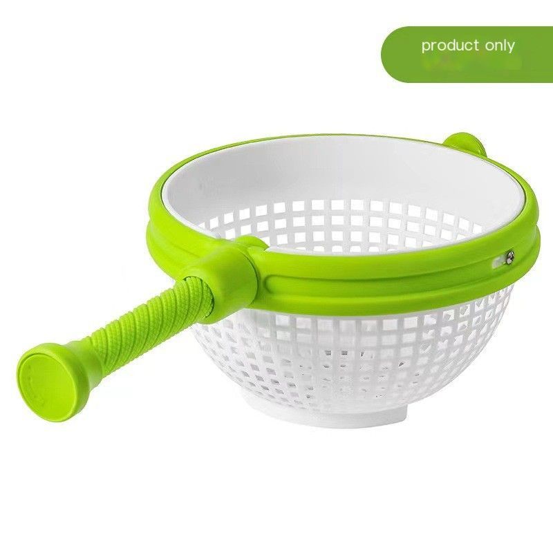 Rotating draining basket-Green