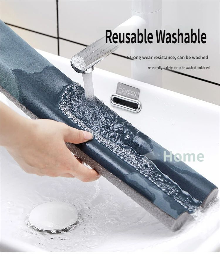 Door gap and bottom sealing strip-White