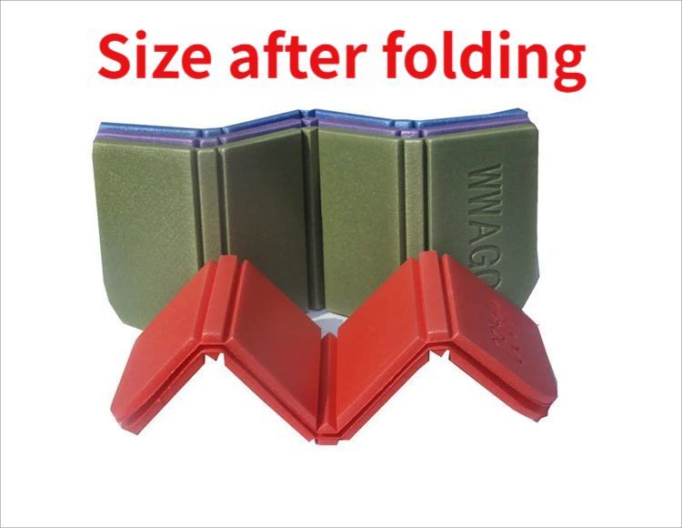 Folding picnic mat-Blue