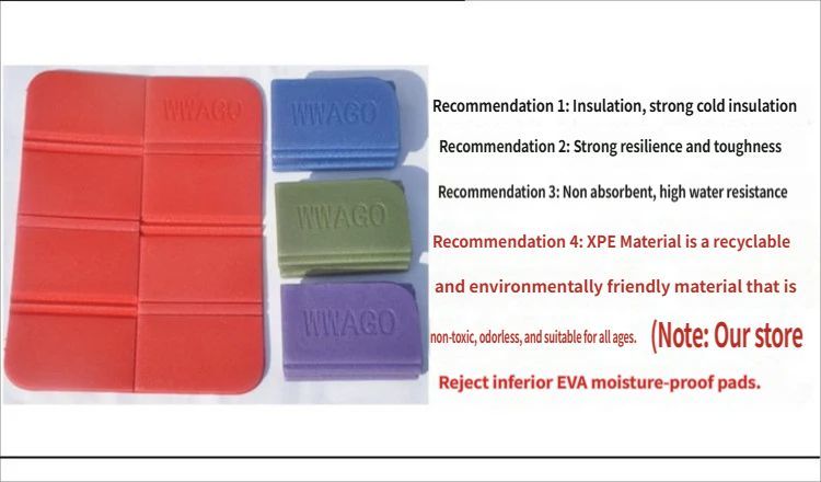 Folding picnic mat-Red