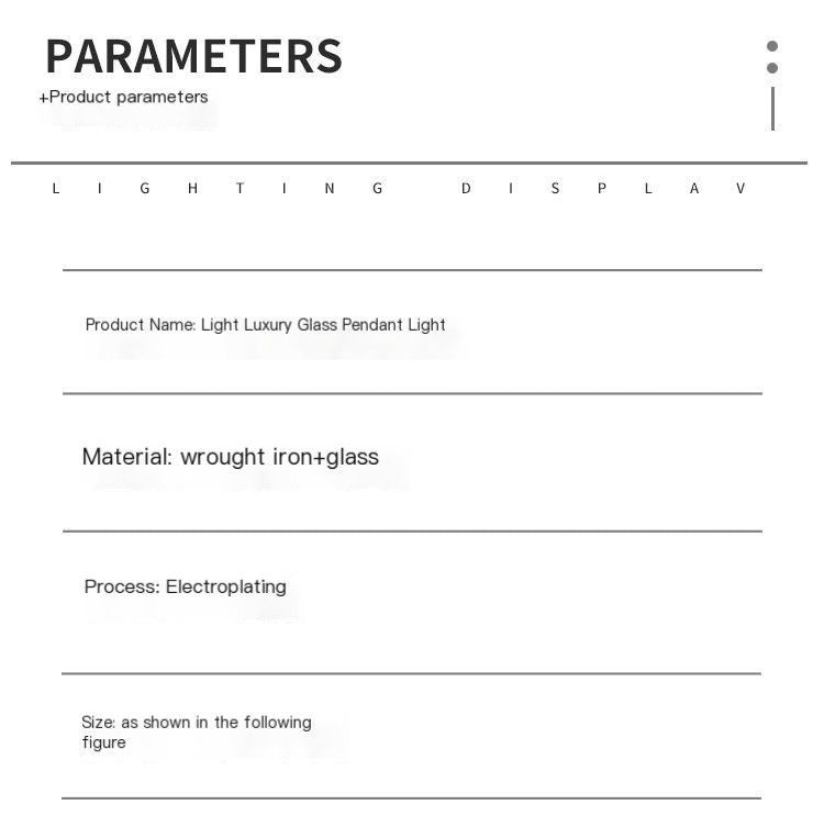 Dining Room Clear Tomato Pendant Light - 4W Light Source