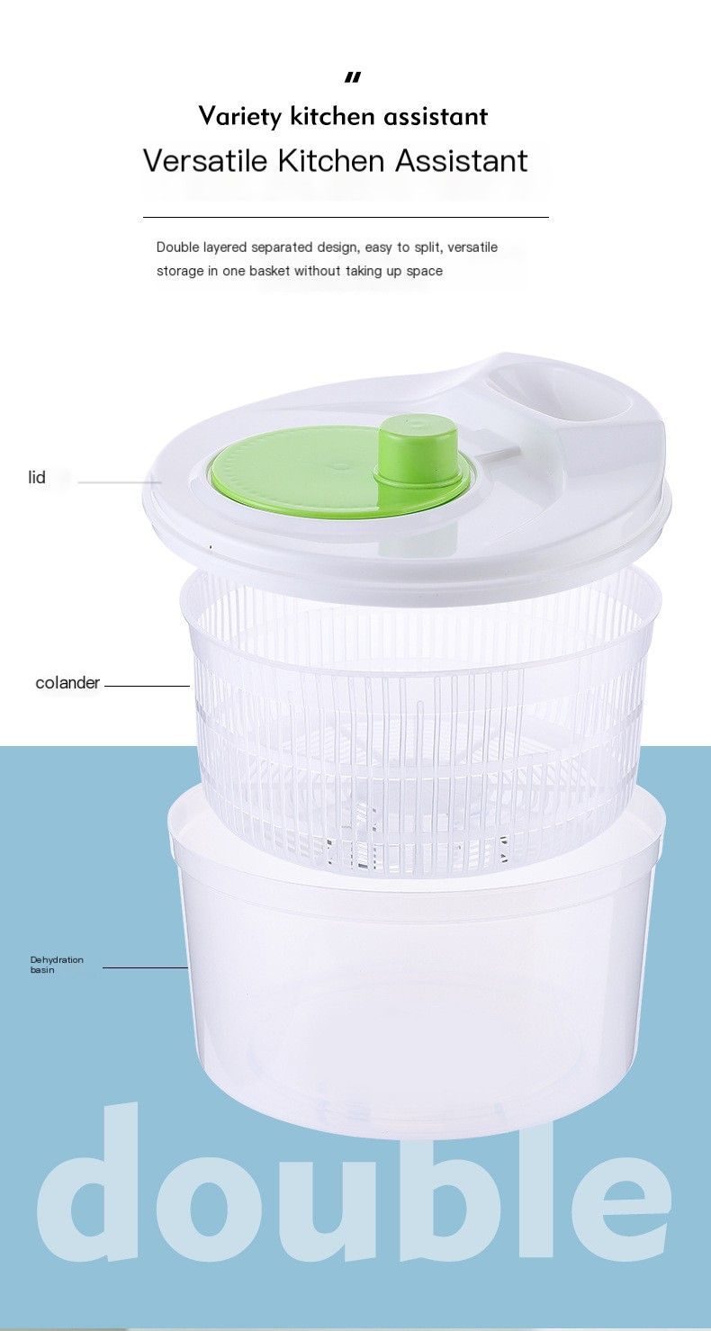 Vegetable washing basket-Green Basic Model