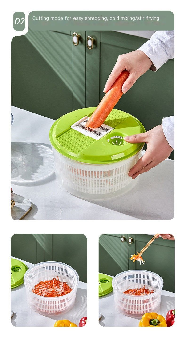 Vegetable washing basket-Green Basic Model