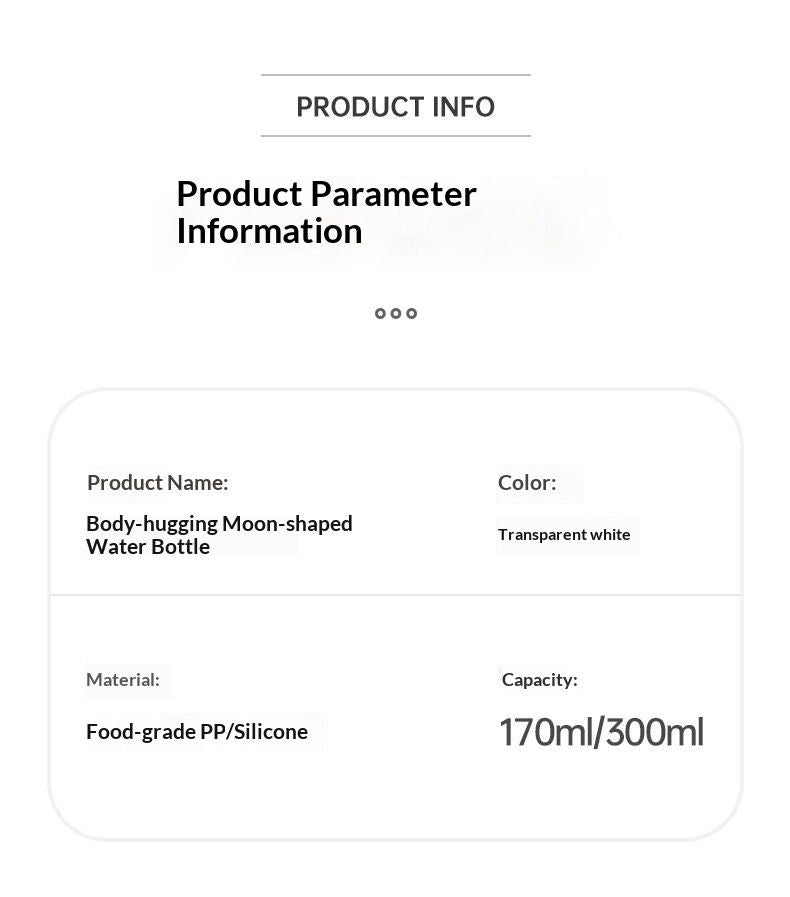 SportsU-ShapedClose-FitWaterBottle330ml