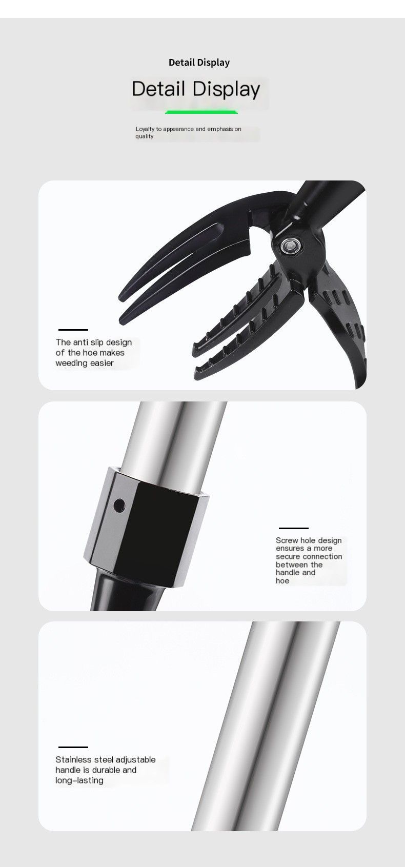 Manual weeding device-Weeding tool
