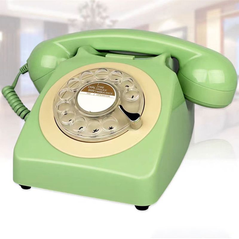 Wireless Bluetooth Desk Phone Style 1-pink