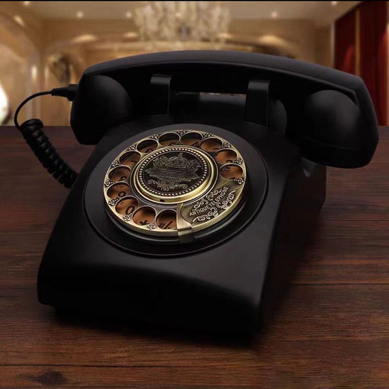 Wireless Bluetooth Desk Phone Style 2-Black