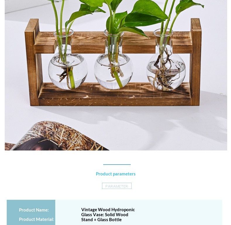 HydroponicWoodenFramewithSnap-On-DiamondDoubleBottle