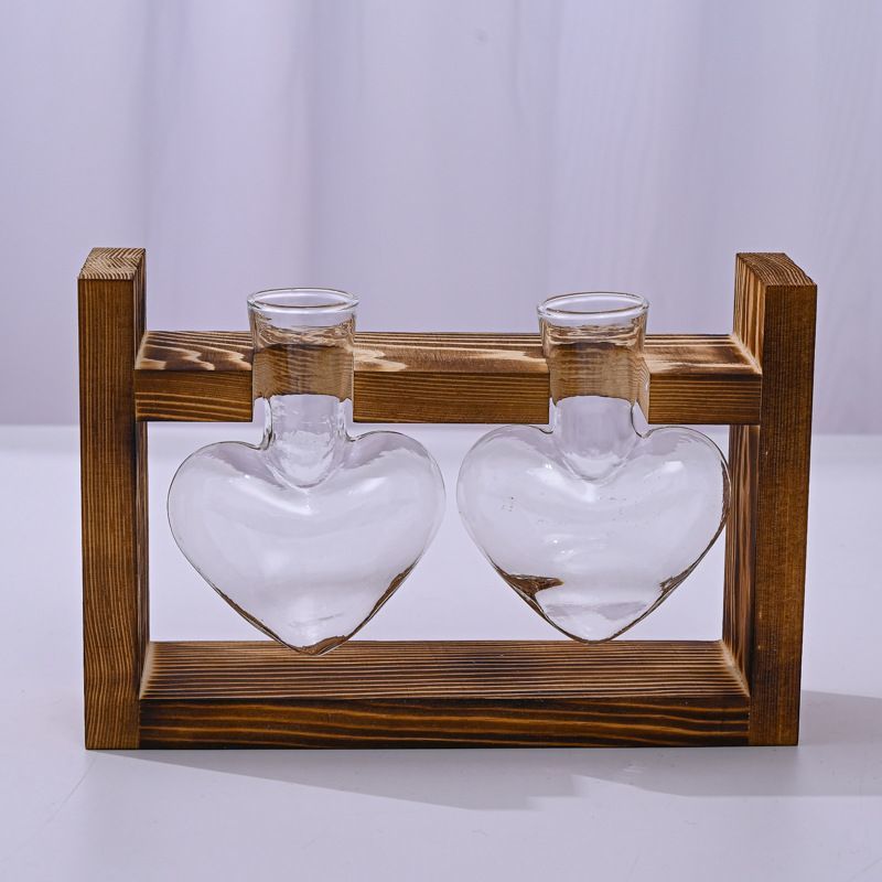 HydroponicWoodenFramewithSnap-On-DiamondDoubleBottle