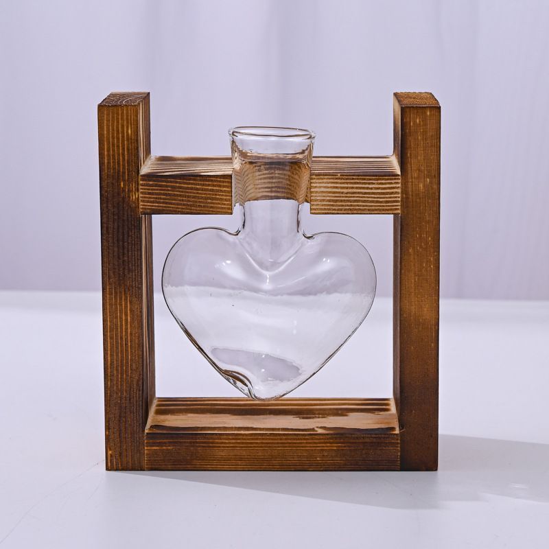 HydroponicWoodenFramewithSnap-On-DiamondTripleBottle