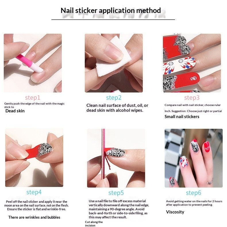 NailPolishFilmNailStickersZE-0591