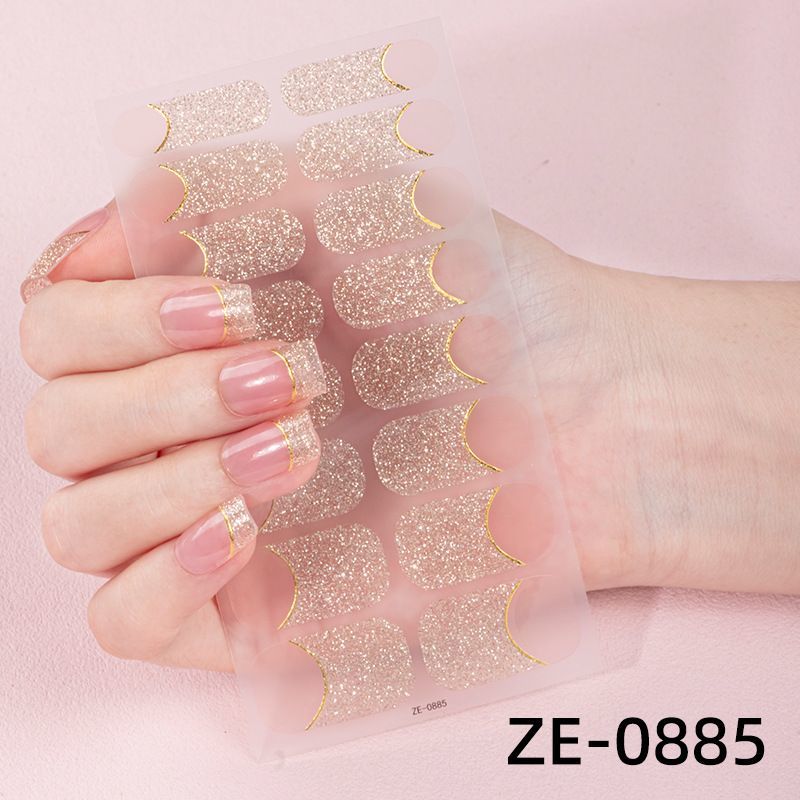 NailPolishFilmNailStickersZE-0888