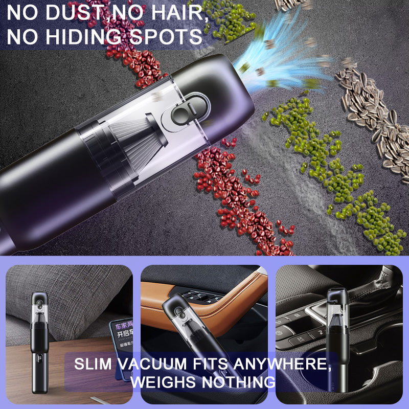 3-in-1 Portable Handheld Cordless Vacuum with 200000pa Suction Power for Small Jobs, Car, Office Desk, Keyboards