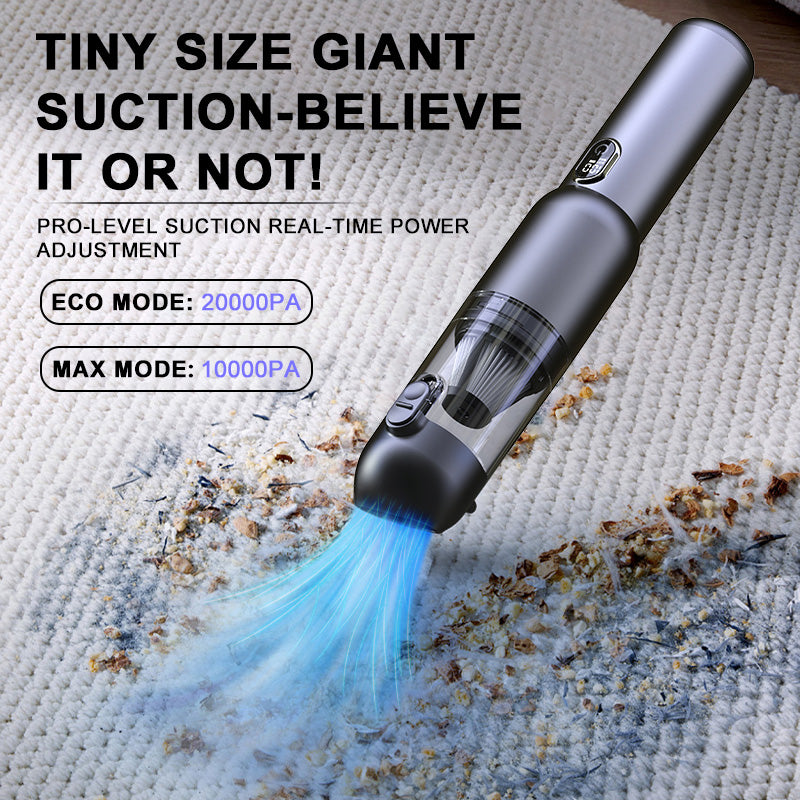 3-in-1 Portable Handheld Cordless Vacuum with 200000pa Suction Power for Small Jobs, Car, Office Desk, Keyboards