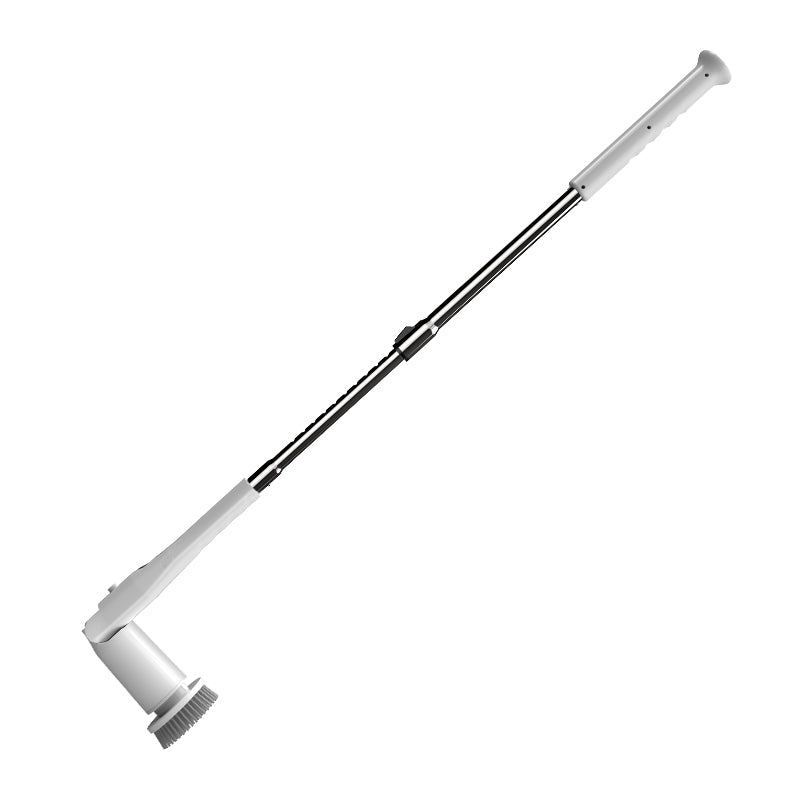 Electric Spin Scrubber Power Shower Cleaning Brush with Extendable Handle & 8 Brush Heads for Bathtub Tile Grout Kitchen Window and Floor