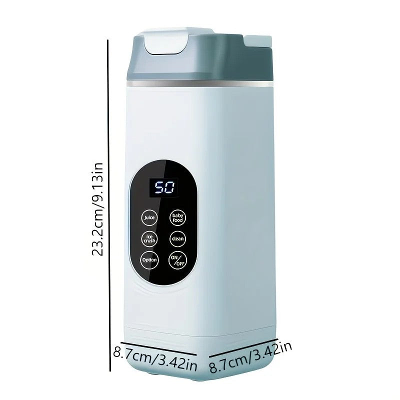 Portable Wireless Fresh Juice Maker: Freshness in a Cup, Anywhere, Anytime.  BLACK