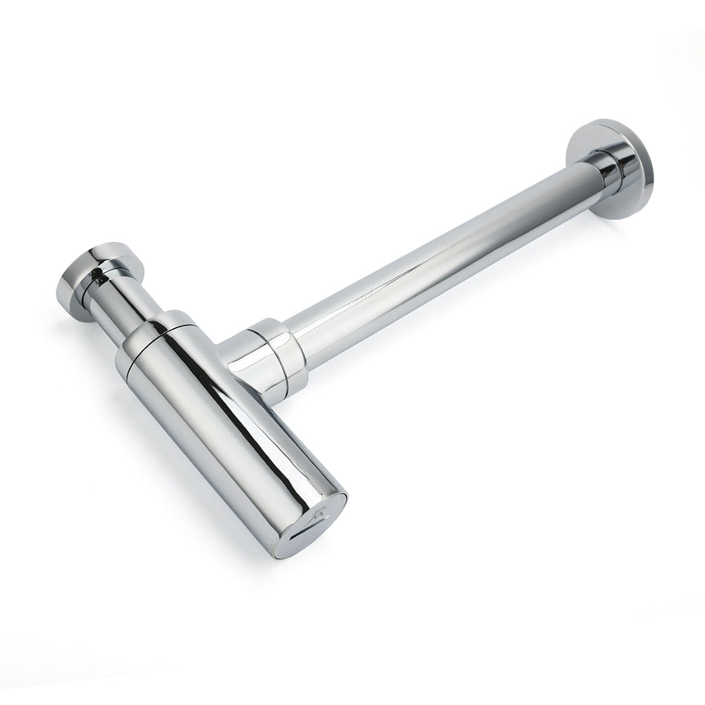 Watermark Adjustable 32mm Wall Bottle Trap Basin Sink Vanity Waste Drain Brass