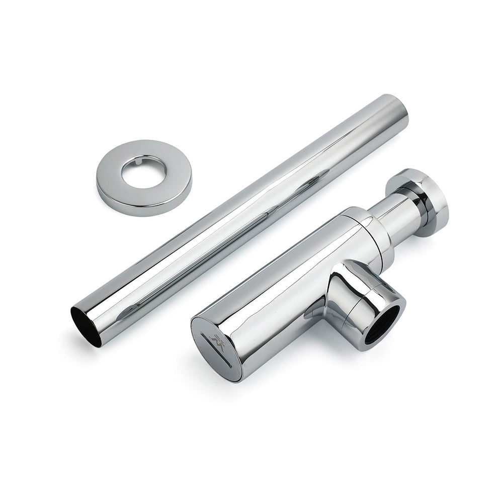 Watermark Adjustable 32mm Wall Bottle Trap Basin Sink Vanity Waste Drain Brass