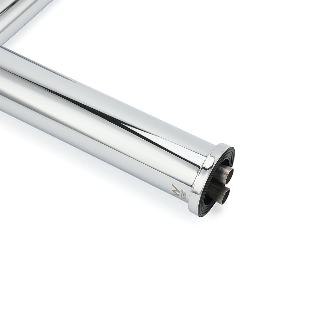 WELS 7.5L/m Round Tall Laundry Basin Mixer Vanity Sink Faucet Tap Polish Chrome