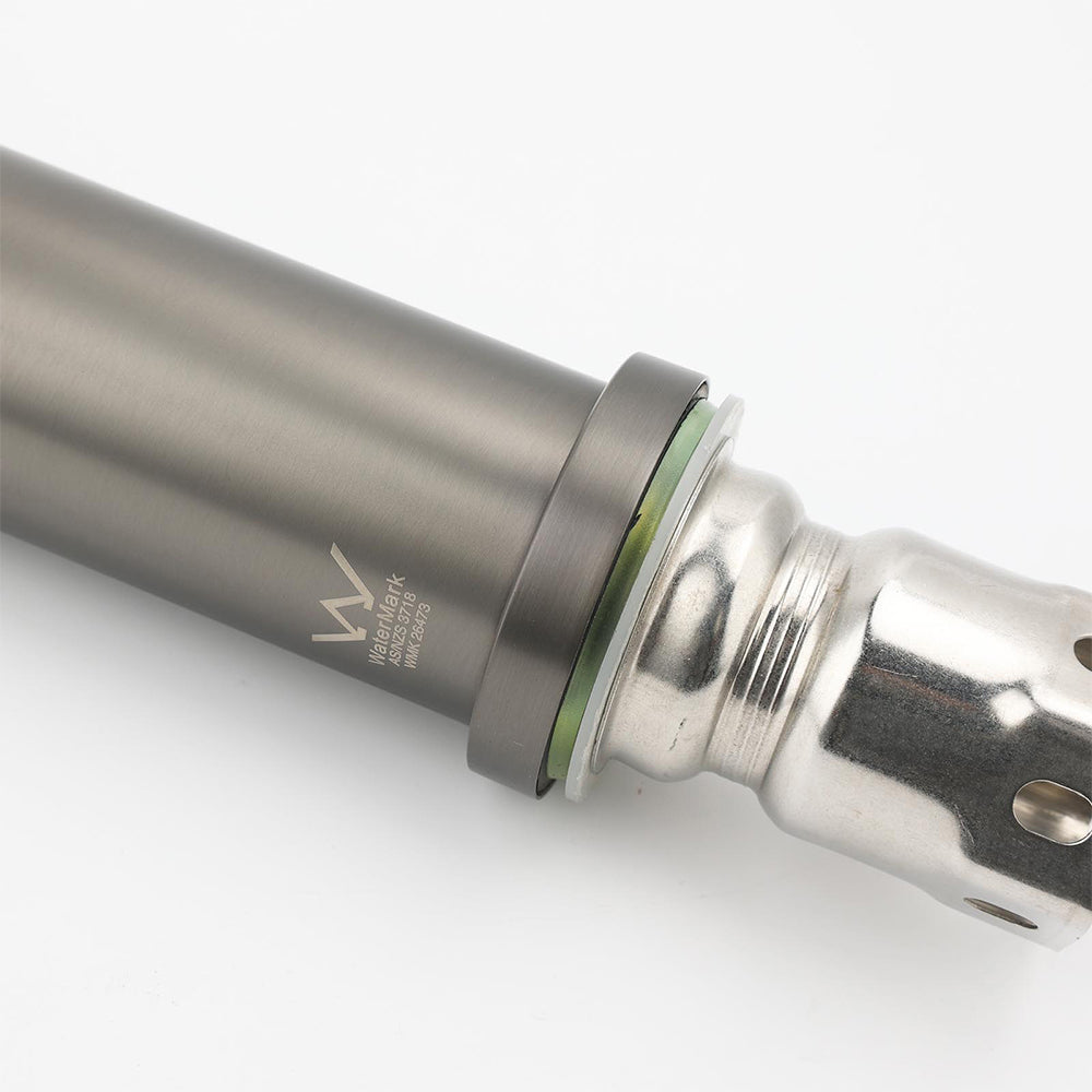 WELS Gunmtal Grey Tall Kitchen Laundry Basin Mixer Vanity Sink Faucet Tap Valve