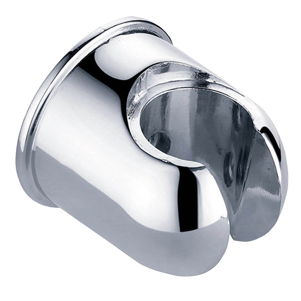 Round ABS Plastic Chrome Wall Hang Bracket Holder For Hand Held Shower Head Hose