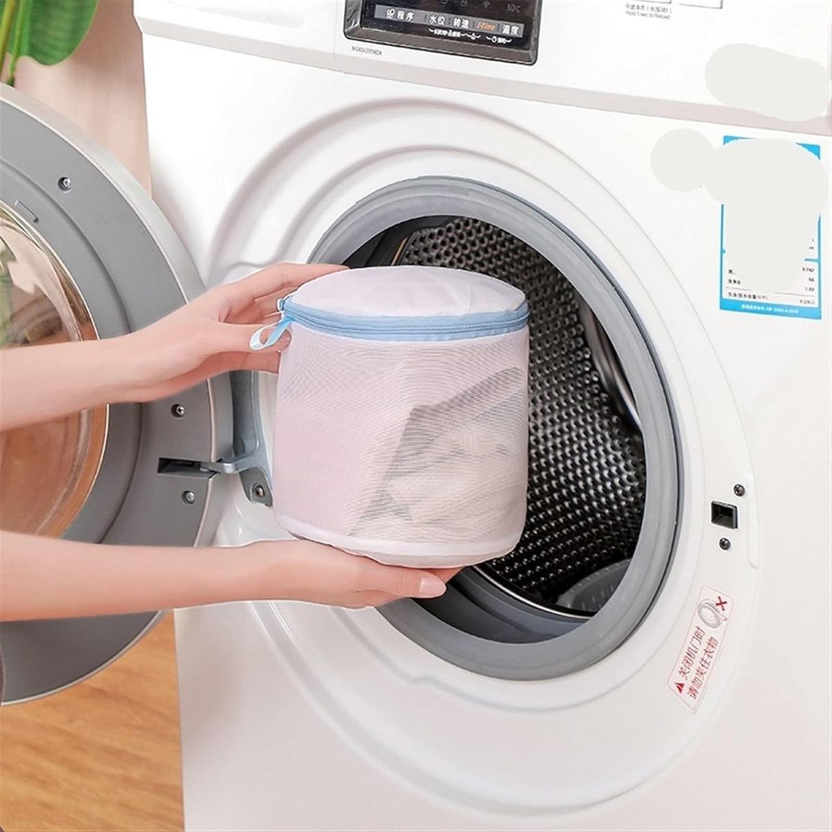 Laundry Bag - Blue Laundry Bags with Zipper - Fine Mesh Storage Bags - Protect Your Laundry and Washing Machine - Laundry Bags for Washing Bras, Underwear, Socks, Baby Clothes, Travel and Storage - Set of 6