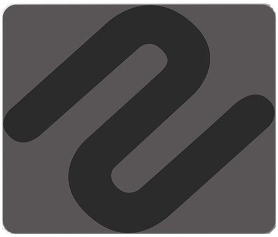 Mouse Pad - Gaming Mouse Pad - Pattern - Waterproof and Non-Slip Rubber Mouse Pad for Desk - Rounded Edges, Suitable for Gaming, Office and Home Use - 45 × 40 cm - Gray