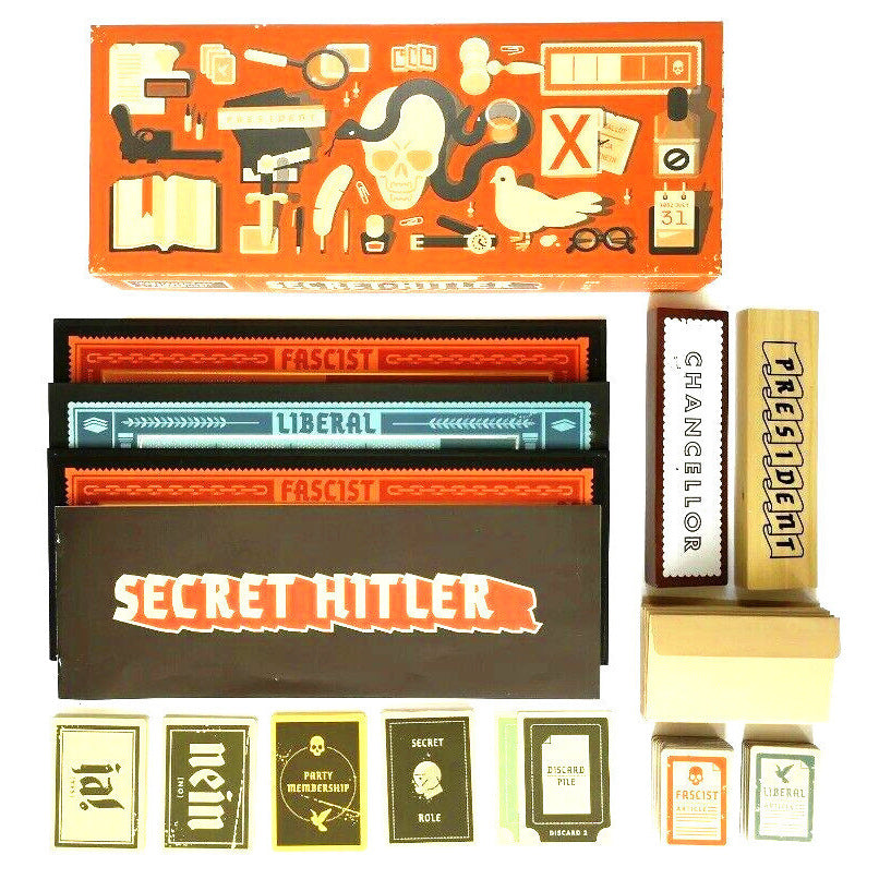 Card Game - For adults 5-10 players secret hitler long