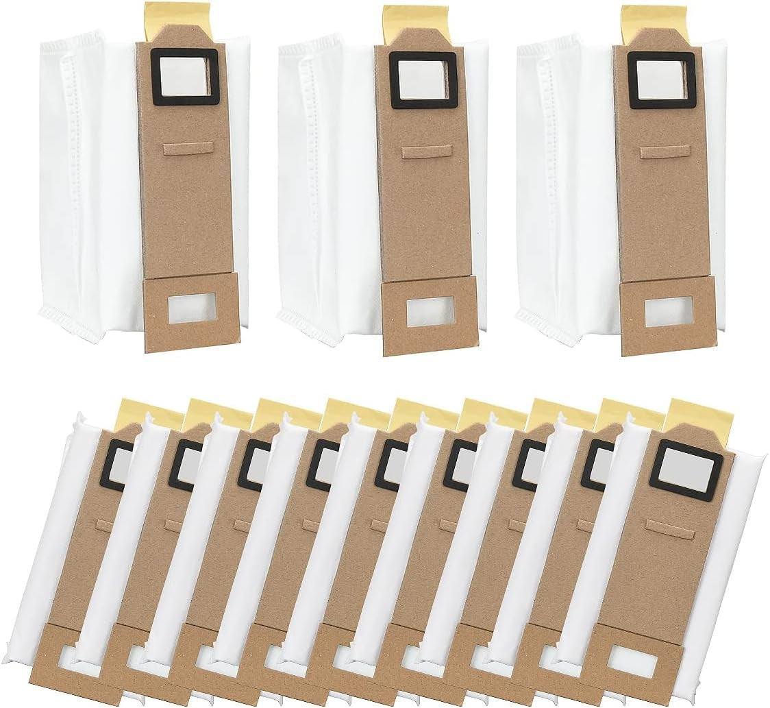 12 Vacuum Cleaner Bags for Roborock S7 S7 Plus S7 Max T7s T7s Plus, Replace-Xin