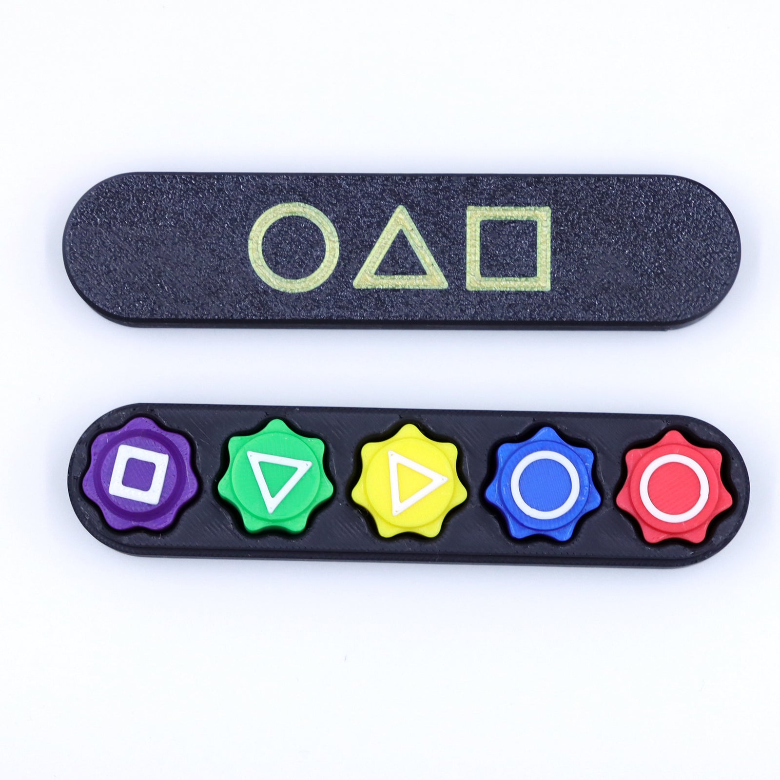 Squid Game 2 Gonggi & Case Korean Grab 5 stone sieves+rectangular box