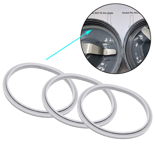 10-Pack Silicone O-Ring Seals for Nutribullet 600 Pro 900 Series Gray 85g