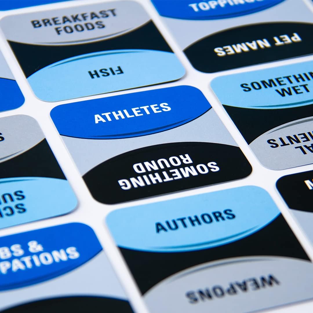 Word Game | Quick Family Game | Choose a Category and Race Against the Timer to Be the Last Player Standing | All Ages (1 Pack)