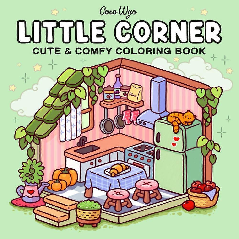 Coloring Book for Adults and Teens, Super Cute Patterns for Relaxation