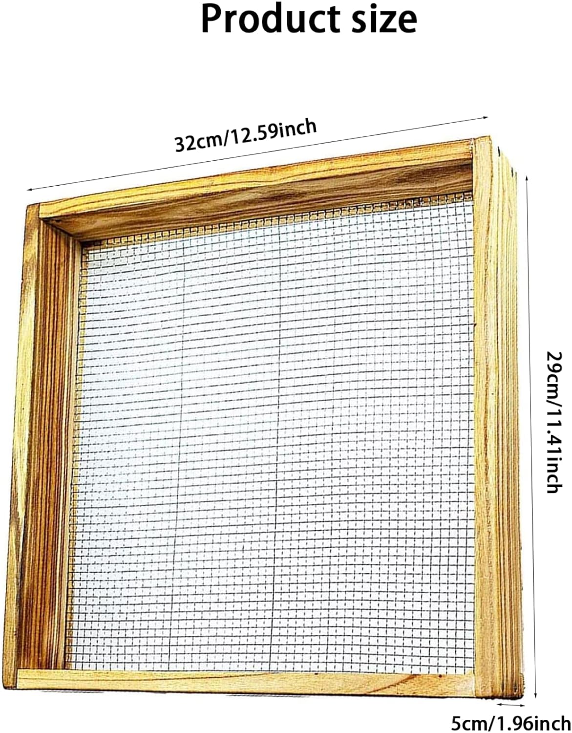 Garden sieve, soil sieve, mesh, ground stone, sand sieve, garden tool for sifting compost, dirt, soil, leaves, live