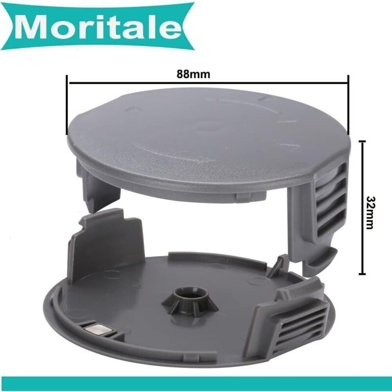 Wire spool for BOSCH UniversalGrassCut Trimmer 18 18-26 18-260 F016800570 with cap (2 pieces).