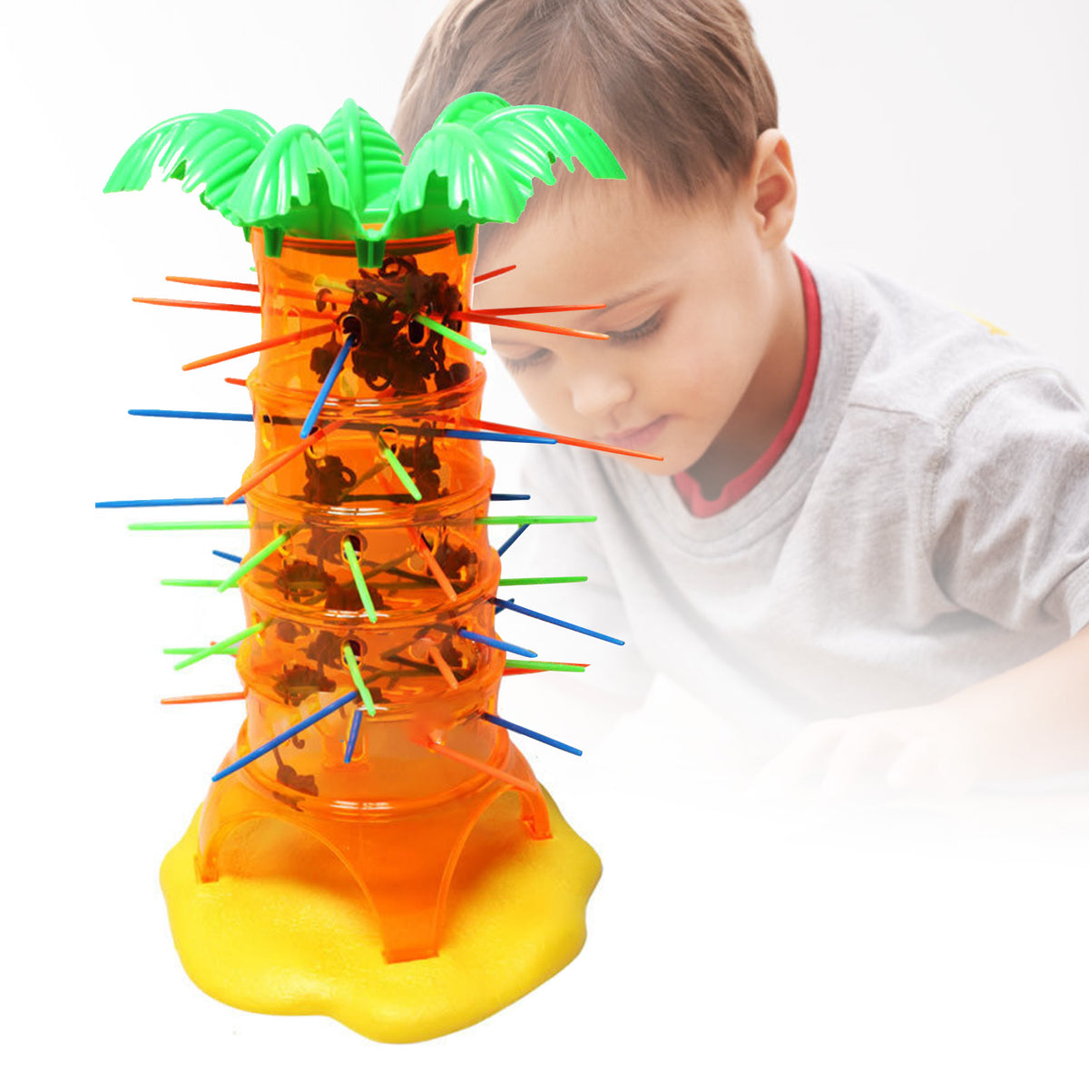 Monkey Tree Climbing - Educational game for children - Fun logic game for family parties