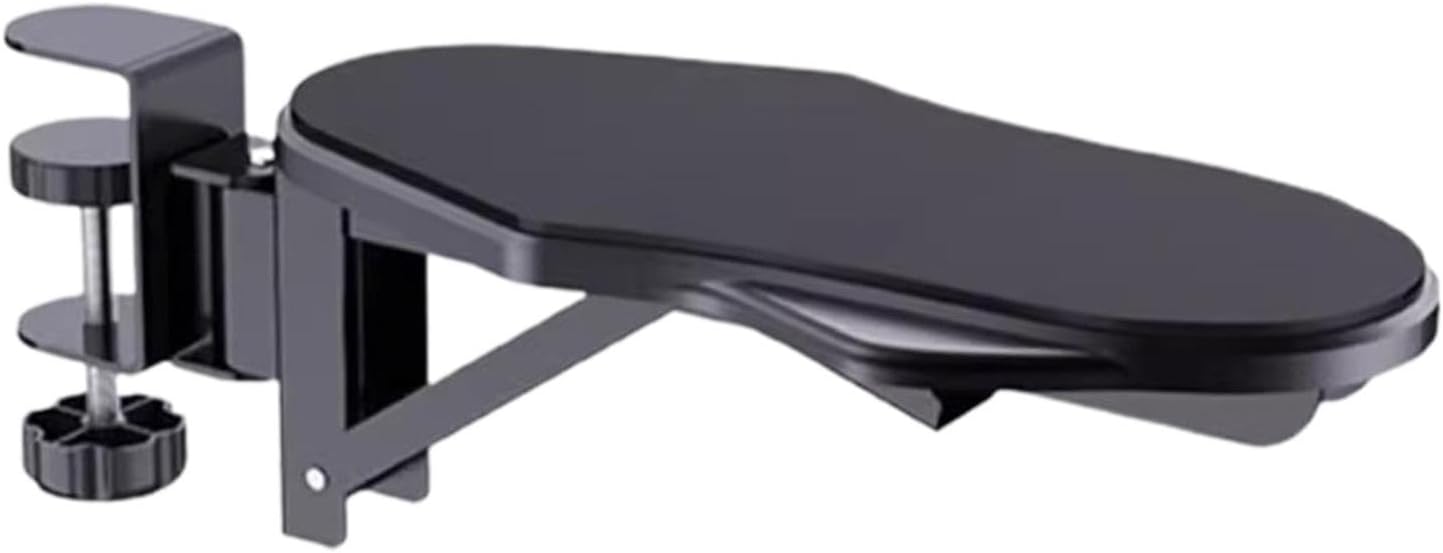 Computer Armrest for Desk, Ergonomic Elbow Support for Home Folding Rotating Model