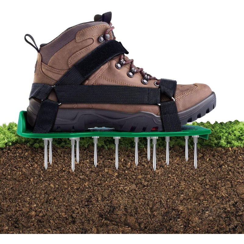 Lawn Aerator Sandals Free Installation, Lawn Spike Shoes Lawn Vertical Cutter Lawn Shoes Garden
