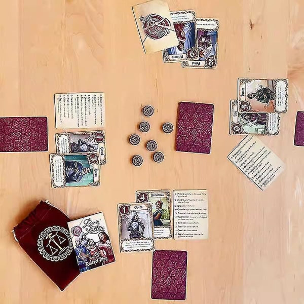 Dww Games Love Letters Card Game Age 10+ 2-6 players 20+ minutes playing time