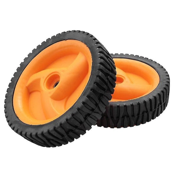 2-pack 196 mm lawn mower wheels compatible with Husqvarnaa Mcculloch 5324025-67, 5324029-36, 53240256
