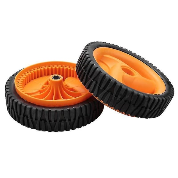 2-pack 196 mm lawn mower wheels compatible with Husqvarnaa Mcculloch 5324025-67, 5324029-36, 53240256