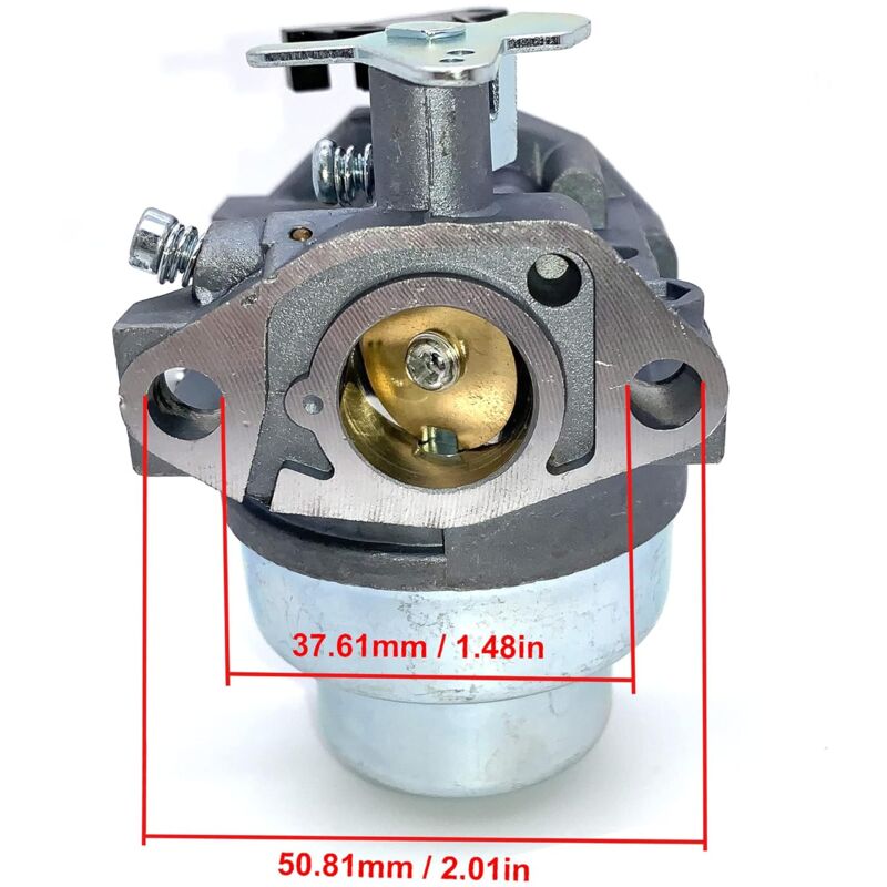 Gcv160 carburetor kit with gasket and filter for Honda HR series black 1pc