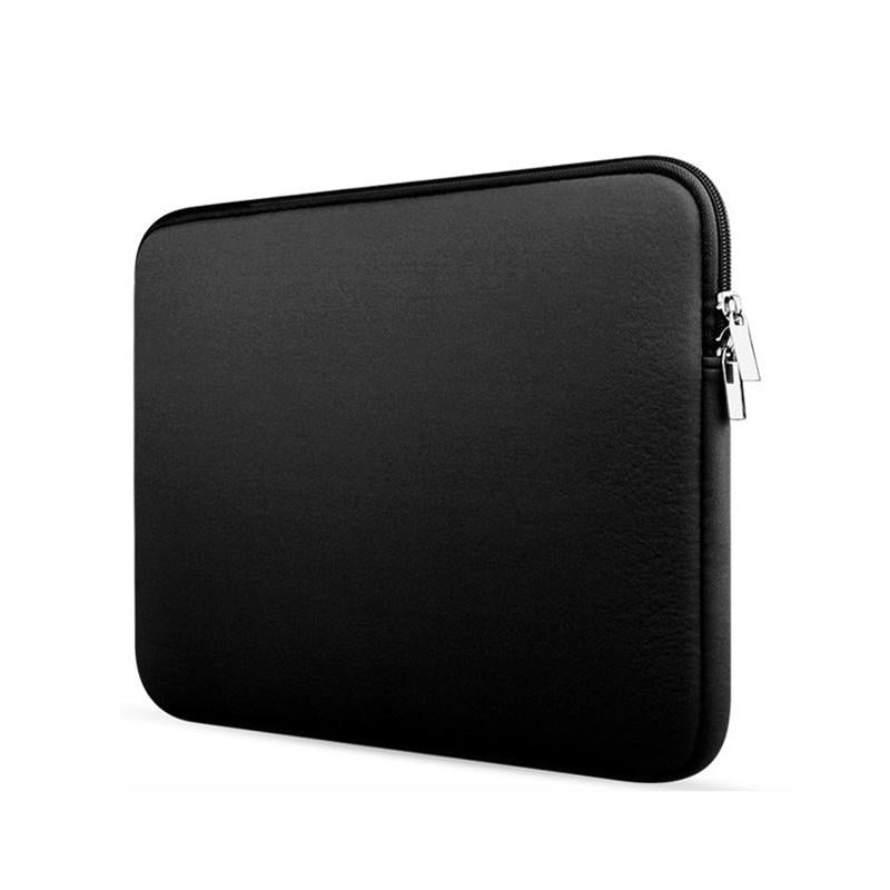 Computer Case / Laptop Case - Select Size Black Black 15 inch - Black