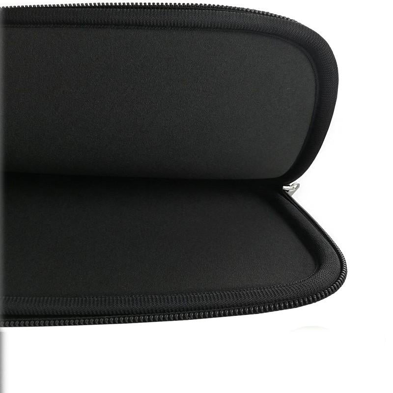 Computer Case / Laptop Case - Select Size Black Black 15 inch - Black