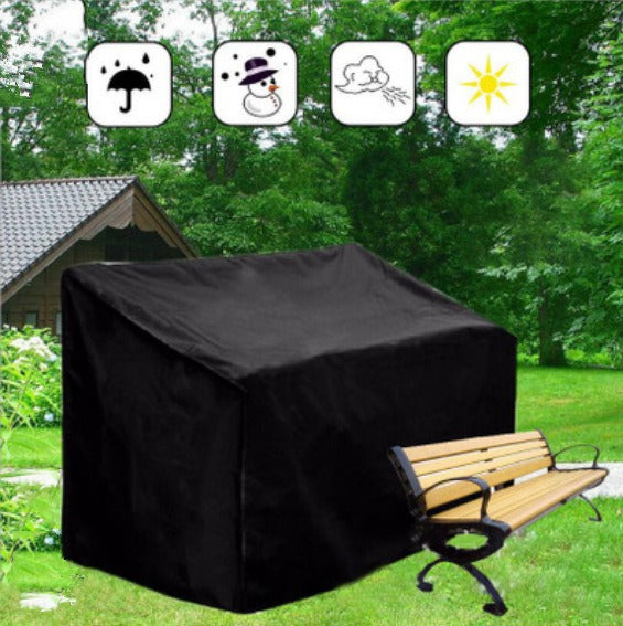 Sofa Cover Waterproof, 4-Seater Outdoor Sofa, Heavy Duty Deep Lounge, Large Garden Furniture with Air Vent