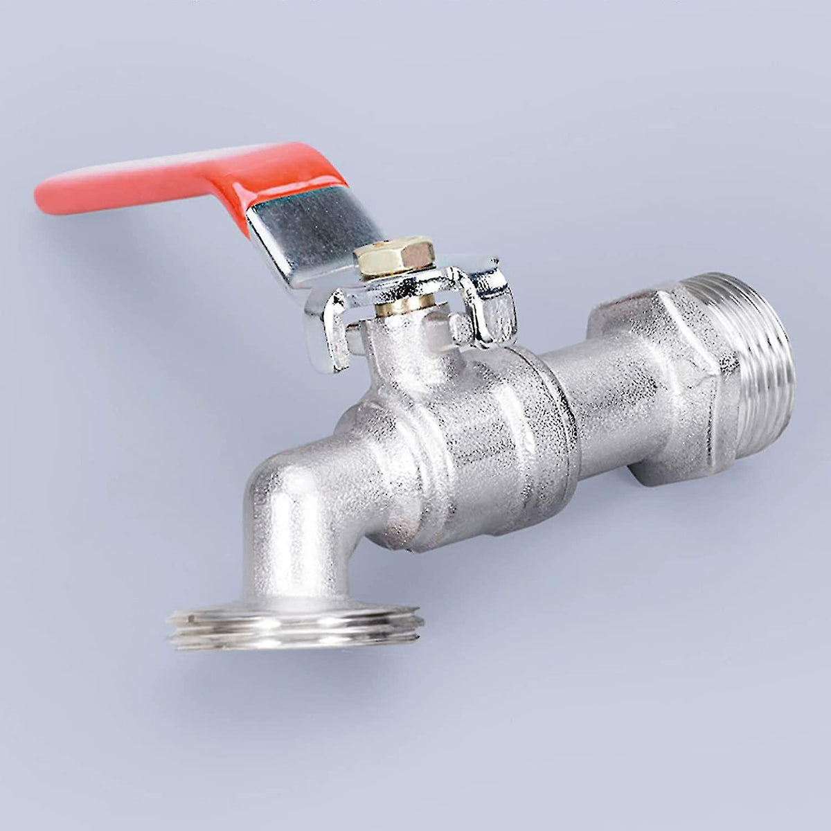 1000L tank tap with garden hose connector, S60x6 IBC tap connection