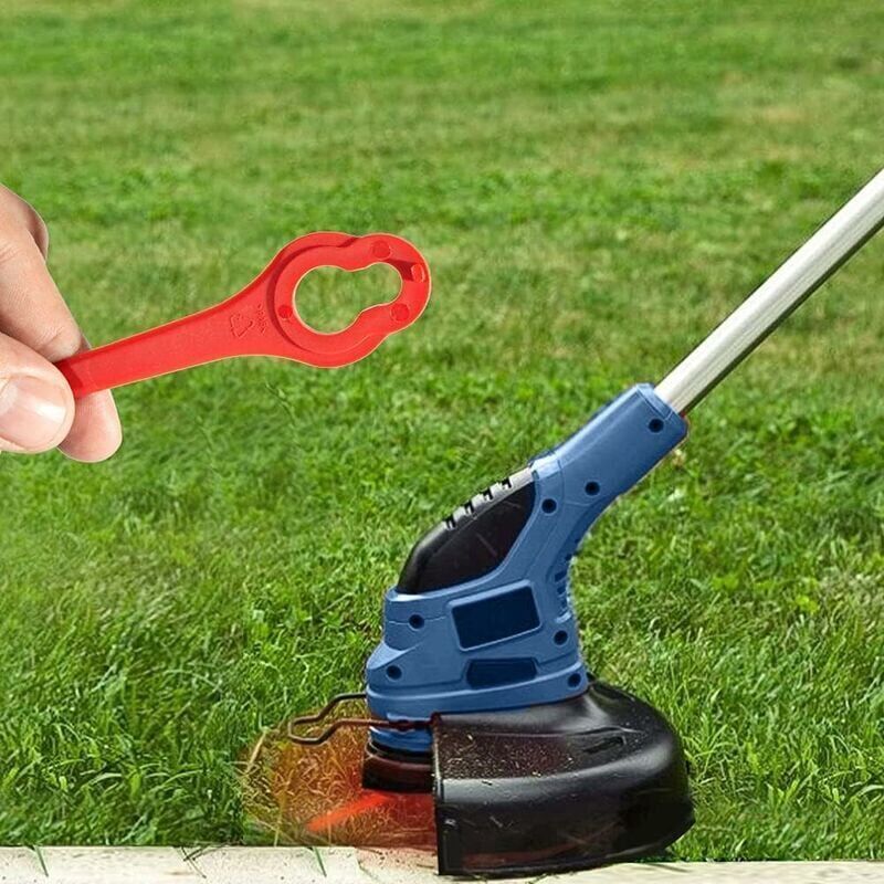 Pack of 50 compatible blades for Ferrex Aldi Far 20-in grass trimmer, replacement blades for Ferrex cordless grass trimmer..DEBUNS