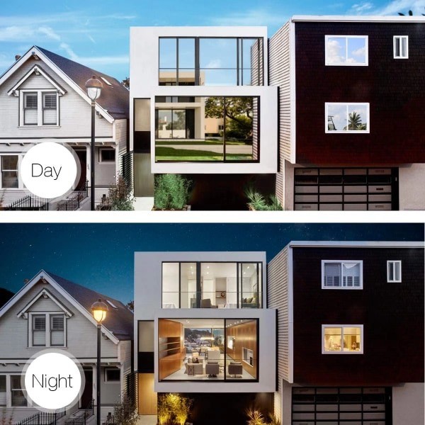 One-way mirror film window sun protection glass sticker - Campaign - Silver - Silver 40x200cm Silver-silver—max Silver-silver 40x200 cm